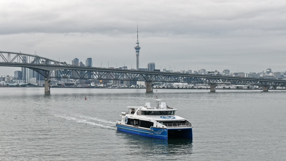 Low-emission ferries