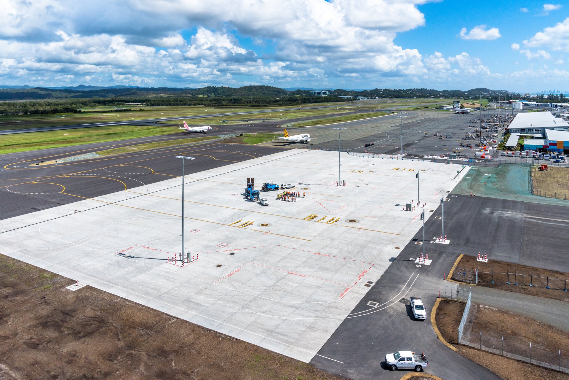 Better facilities for airport users and the community