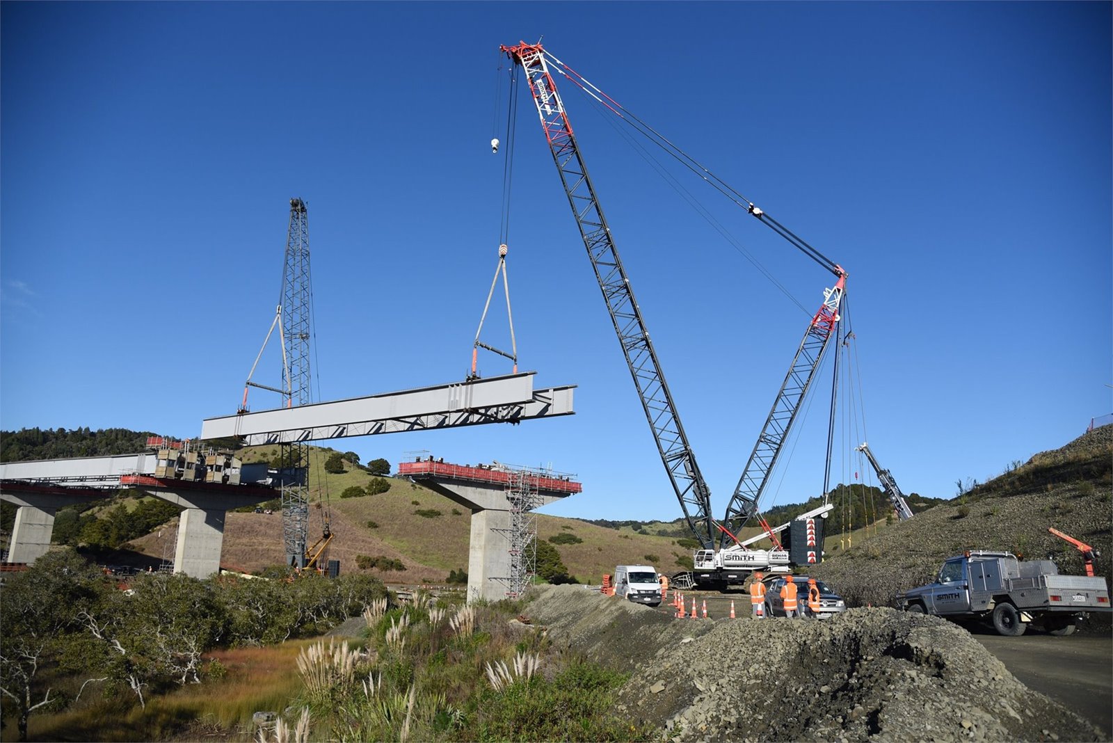 Girder lift, Arawhiti ki Puhoi
