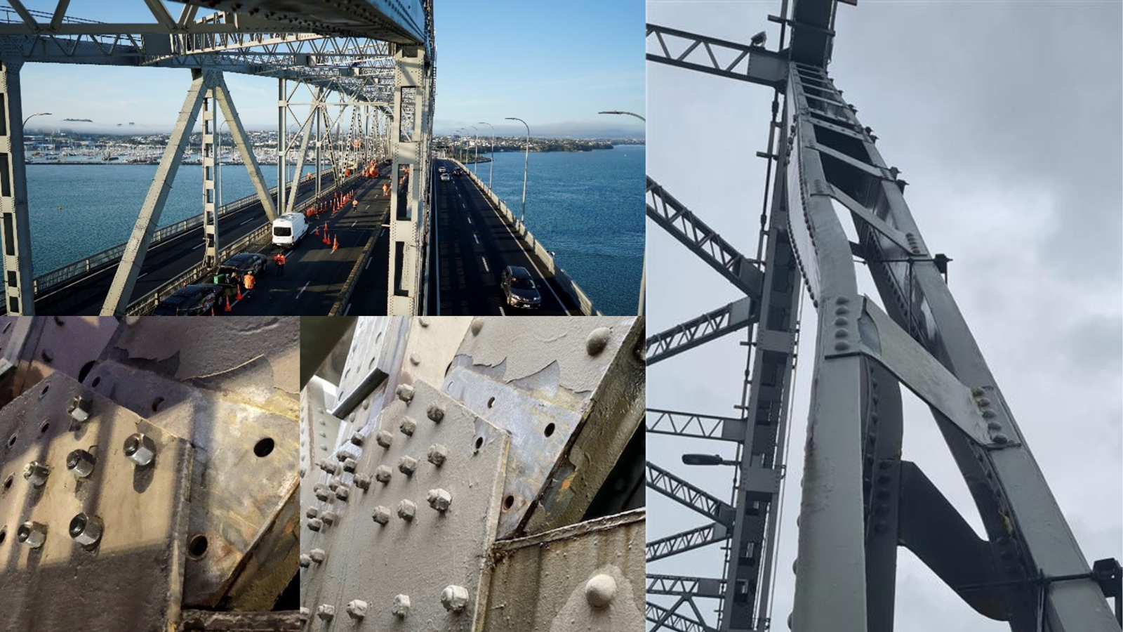 Auckland Harbour Bridge emergency repairs 1