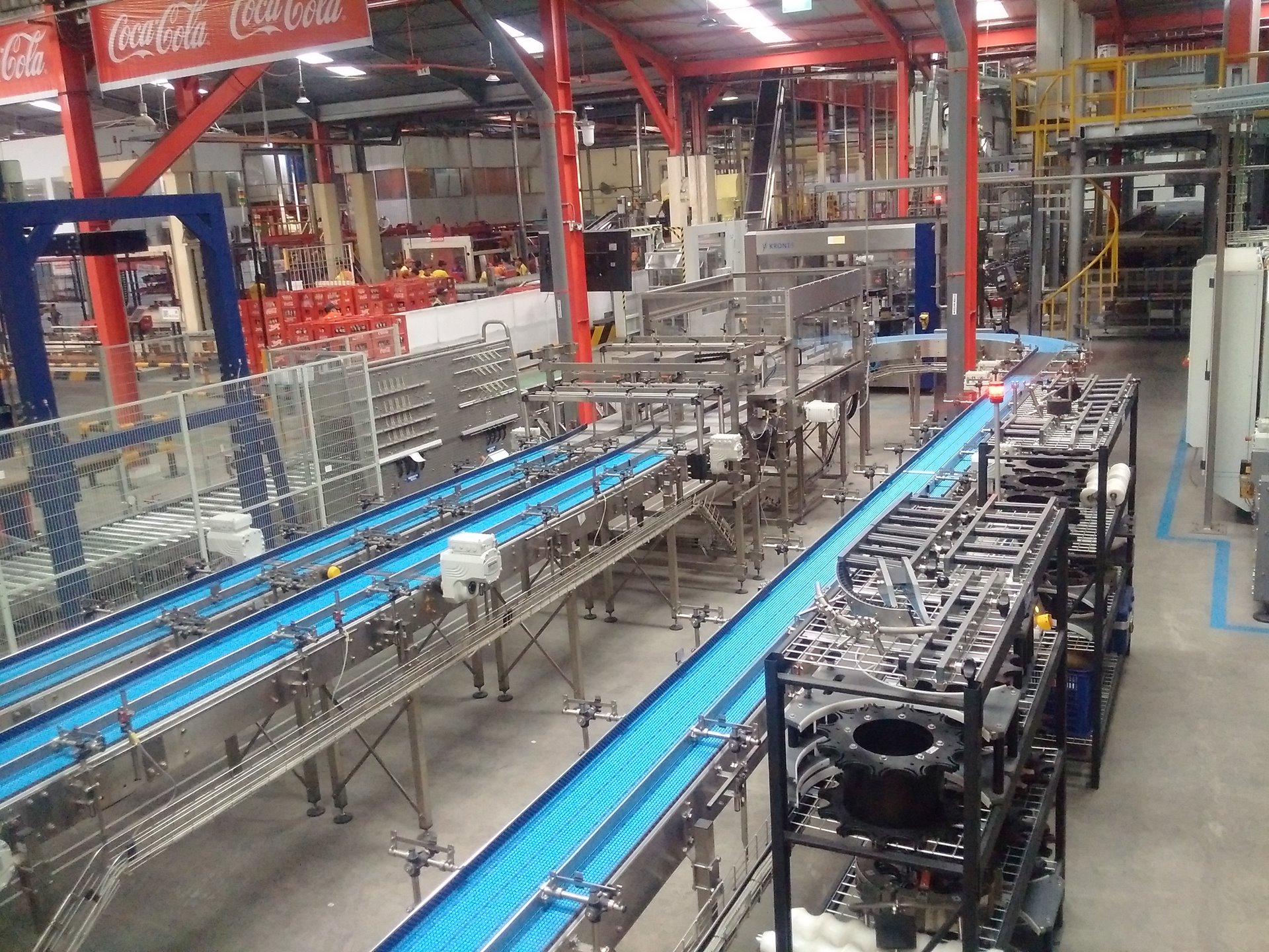 Production line with advanced instrumentation technology