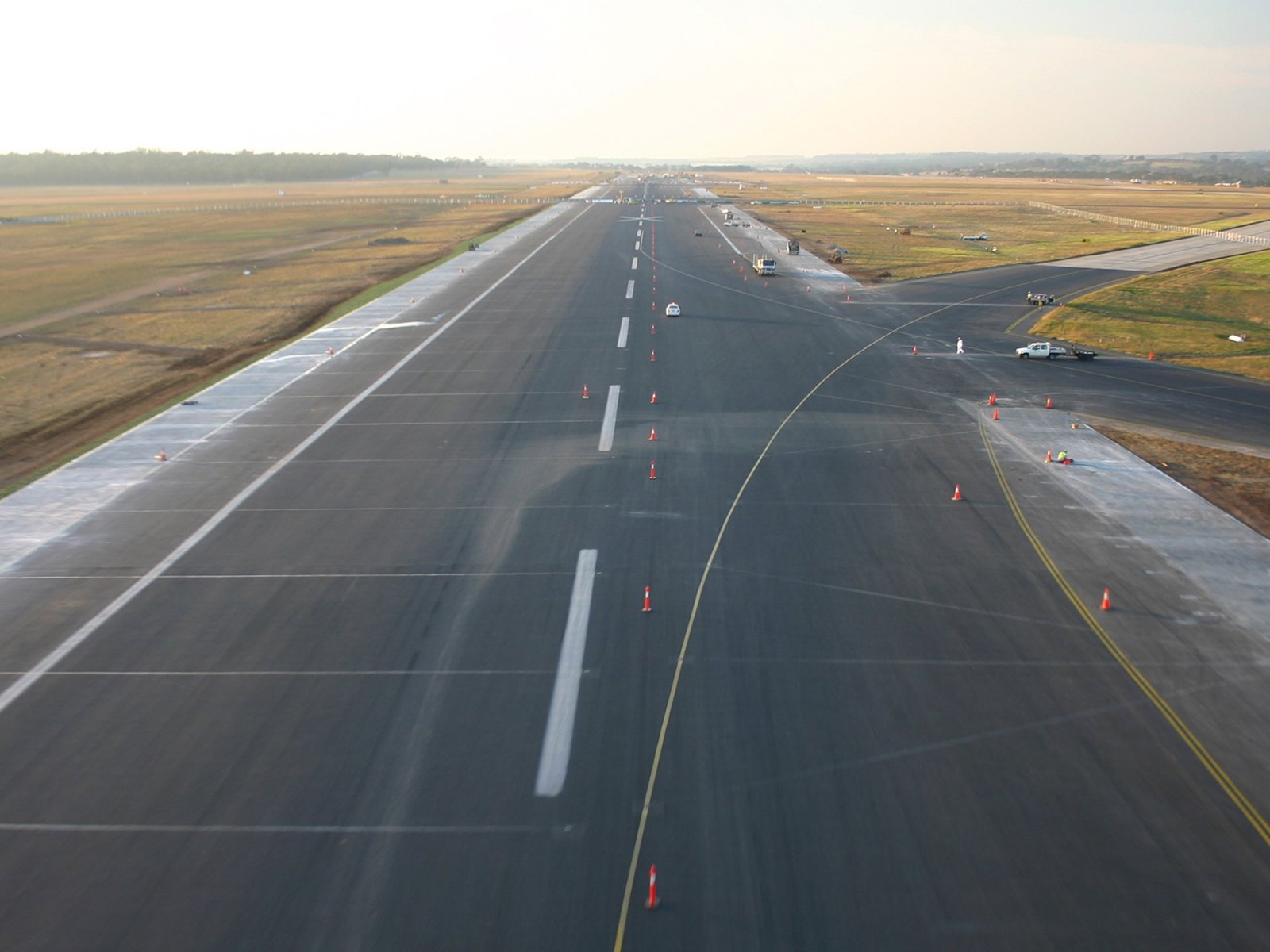 Melbourne Airport Taxiway Victor