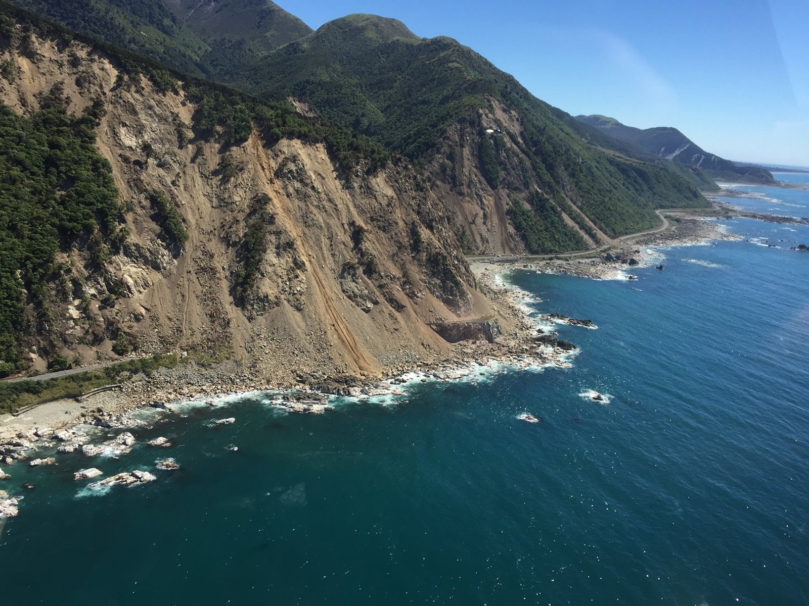 NCTIR damage - Ohau Point