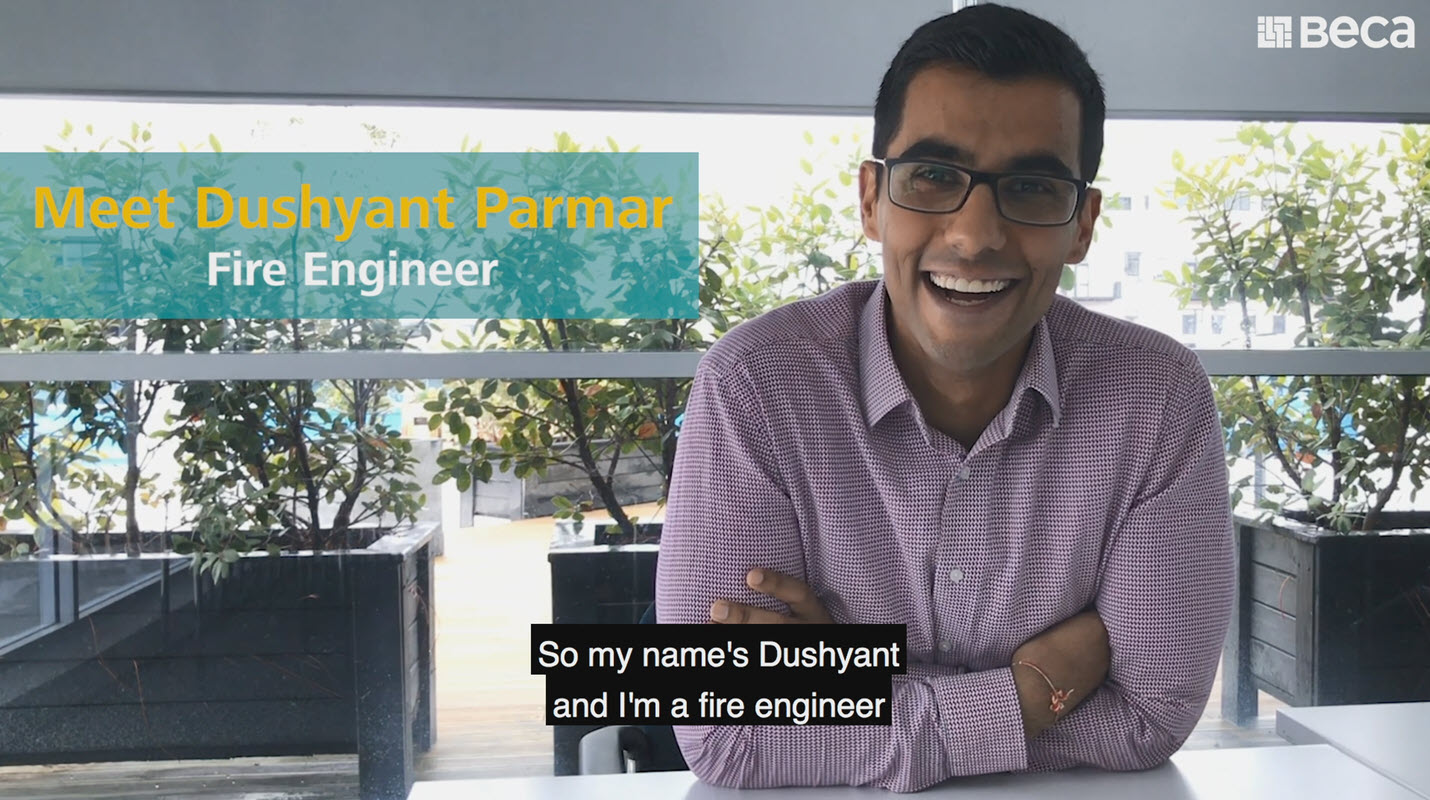 Dushyant Parmar - fire engineer