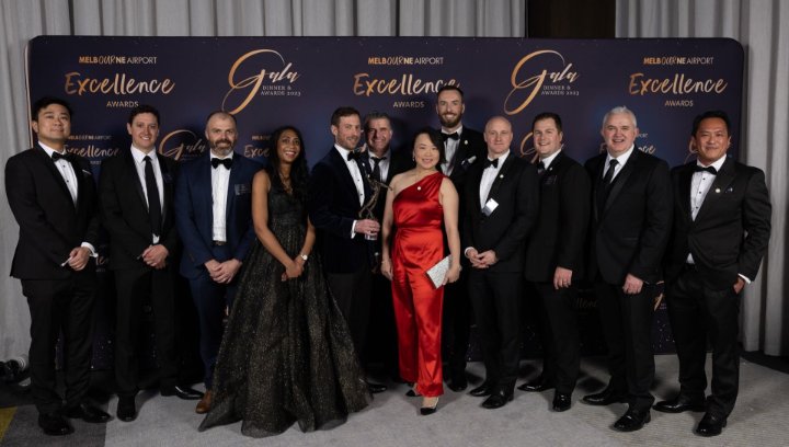 Beca-Hatch recognised at 2023 Melbourne Airport Excellence Awards