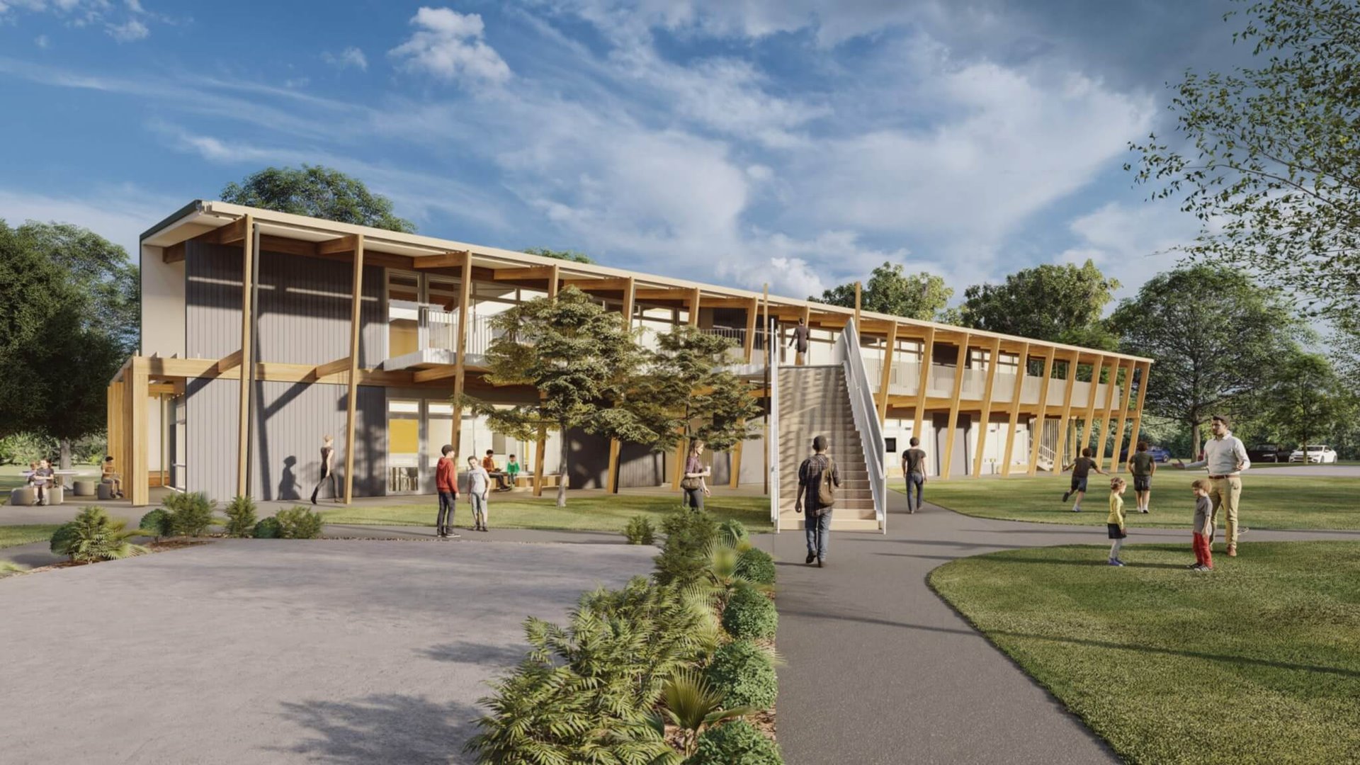 Teaching in timber: Tackling the carbon challenge in schools